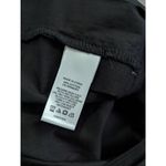 CeCe black tie-waist cotton blend skirt size 6 Photo 5