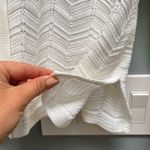 Missoni Exclusively Misook White and Green Chevron Collared Cardigan M Photo 6