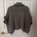 Faith and linen, beige and black knit shawl size l/xl Photo 4