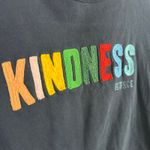 FatFace Womens size 6 Kindness Crewneck Sweatshirt Jumper Navy Blue Embroidered Photo 4