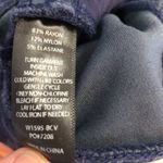 Betabrand  - Dress Pant Yoga Pants Blue Chevron -SP Photo 6