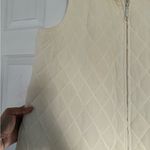 Chico's Travelers Vintage Fur Collar Vest Photo 5