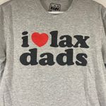 Fanatics Lacrosse  "I Love lax dads t-shirt womens sz M Photo 1
