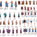 Boutique Reversible Maxi Wrap Skirt BINS603 Photo 3