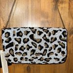 Made From India To You | Bumble Bee Leopard Print Beaded Bag White Photo 5