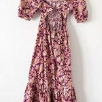 Anthropologie Favorite Daughter The Mirka Dress in Vintage Pink Floral Size 4 Photo 8
