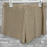 J.Crew Beige Ribbed PJ Shorts Photo 1