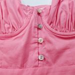 Tularosa Poppy Midi Dress in Watermelon Pink Medium Photo 6