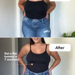 22SE. Shapermint Essentials All Day Every Day Scoop Neck Cami. Black Size M Photo 2