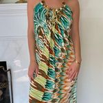 Beautiful printed halter dress sz s Multiple Photo 2