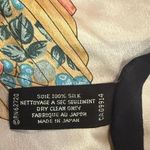 Adrienne Vittadini  women perfume bottle novelty print scarf purse‎ silk vintage Photo 2