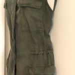 Buffalo David Bitton Like new  adjustable waist army green vest. Sz L. Photo 1