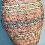 Lovposh Women’s  Multicolored Skirt SzS Boho Fully Lined Zip Closure Gold Sequins Photo 0