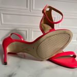Jessica Simpson  coral pink strappy Barbie heels ✨sz 8! Like-new condition! Photo 2