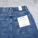 Good American Good Boy Jeans High Rise Split Hem Blue941 Women's Size 4 27 Photo 3