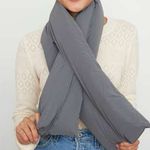 Grey Unisex Puffer Scarf by Shaci the Label Gray Photo 7