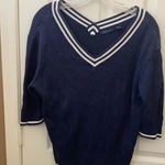 Westbound FINAL MARKDOWN  double v neck knit top xl Photo 0