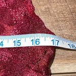 Wow Couture Womens Geometric Embellished Mini Dress Burgundy Red Large Photo 6