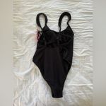 Xhilaration NWT: black M (4-6) one piece bathing suit Photo 1