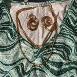 Hippie Disco 60s 70s Cosplay Costume Women Peace Love Girls Hip Dress Hippie Green Photo 3