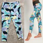 Workshop Republic Clothing Republic Clothing Leggings Blue Multi Size XL NEW Photo 4