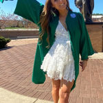 Selfie Leslie  Dress White Mini Ruffle Photo 0