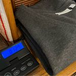 Denim & Co  Active Gray French Terry Dress Woman’s size Medium Pockets V Neck Photo 9