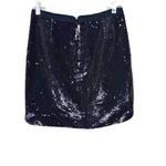 J.Crew NWT Sequin Mini Skirt Pockets Indigo Navy Size 00 NEW Photo 6