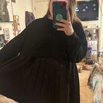 Pleated Dress Black Photo 1