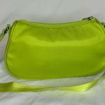 BP Neon Green Shoulder Bag with Headphone Holder Photo 2