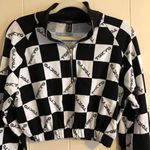 Forever 21 Half Zip Cropped Pullover Sweatshirt Photo 1