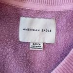 American Eagle  Purple Tie Dye Crew Pullover Size S Photo 6