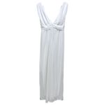 Lulus Jumpsuit Medium White Romper Full Wide Leg Goddess Marilyn Hollywood Glam Photo 1