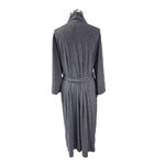 Natori  Shangri-La Robe Stretch Polyester Heather Gray  Pockets Womens  L Photo 3