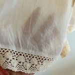 Raga Pure Love Shorts White Gauze Embroidered Trim Photo 5