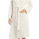 Barefoot Dreams  Cozychic Solid Ribbed Hooded Lounge Cozy Robe Size 1 Photo 0