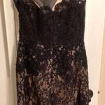 Mori Lee Black Lace Dress  Photo 3