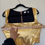 House Of CB  'Karia'‎ Gold Corset Top NWOT size L Photo 11