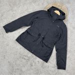 The North Face Women’s Dryvent Zoomie Rain Jacket Cinch Waist Waterproof Black M Photo 2