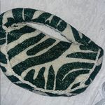 NWOT Sincerely Jules Beaded Green White Hobo Shoulder Bag Photo 0