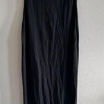 SKIMS  Fits Everybody Lace Long Slip Dress in Onyx, size small Photo 0