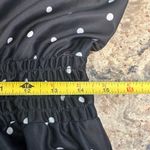 Anthony Richards Fit Flare Polka Dot Sun Dress Black & White Size Medium Pockets Photo 9