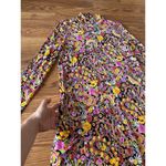 LA DOUBLEJ A line Suitcase Dress Tripping Nero in Fluid Jersey size XS Orange Photo 11