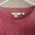 Boden Embroidered Ruffle Crewneck Sweatshirt | 10 Pink Photo 2
