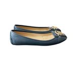 Michael Kors  Fulton Navy Leather Flats size 9M Photo 3