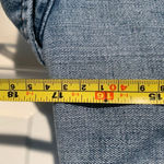 BP. Nordstrom Cropped Long Sleeve Denim Jacket Blue Photo 7