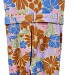 Show Me Your Mumu Show Me Your Mumu Jacksonville Cropped Jumpsuit Retro Floral Hippie Women's XXL Photo 4
