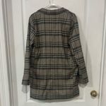 Kittenish  Plaid Coat with Vibrant Yellow Accent Photo 6