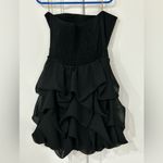 Joyce Leslie Black Ruffled Dress  Size Small Photo 1