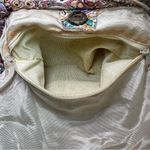 Source Unknown Vintage 1980s Quilted Painted Leather Paint‎ Splash Purse Handbag Multicolor Photo 8